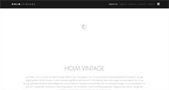 Desktop Screenshot of holmvintage.com