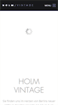 Mobile Screenshot of holmvintage.com